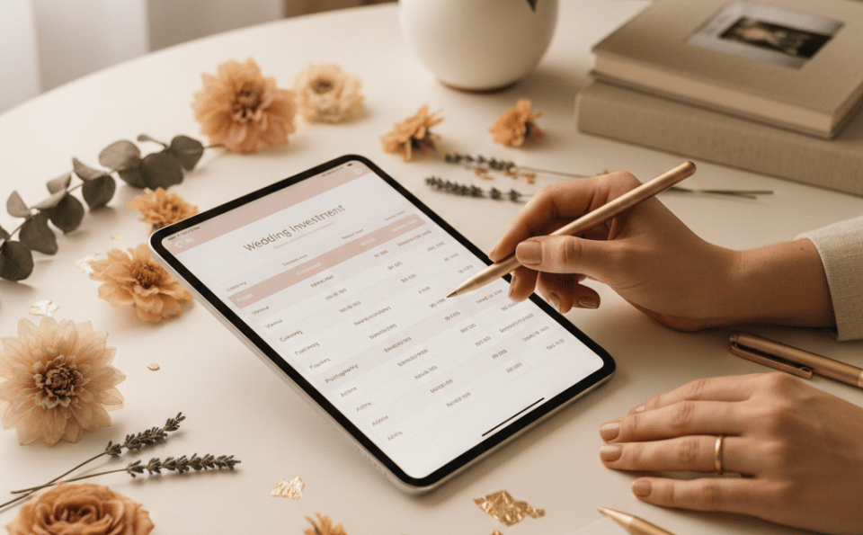 Cómo organizar tu presupuesto de boda sin sacrificar estilo